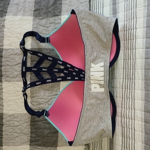 Victoria Secret Pink sports bra with underwire